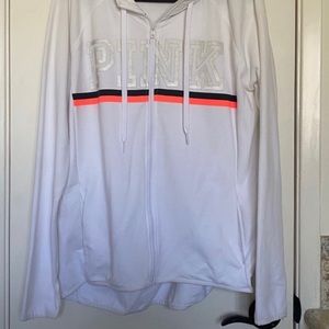 Pink Victoria’s Secret hoodie